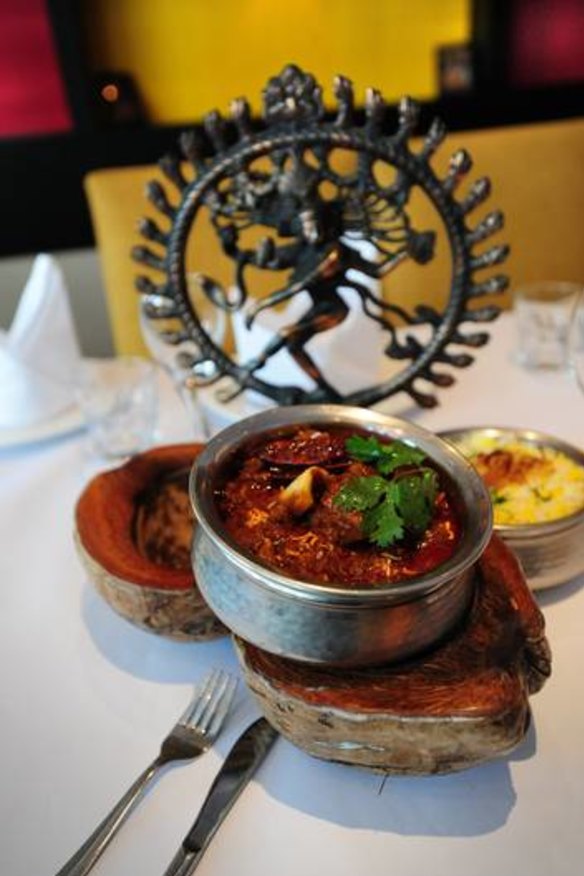 Flavour-packed goat curry at Jewel of India.