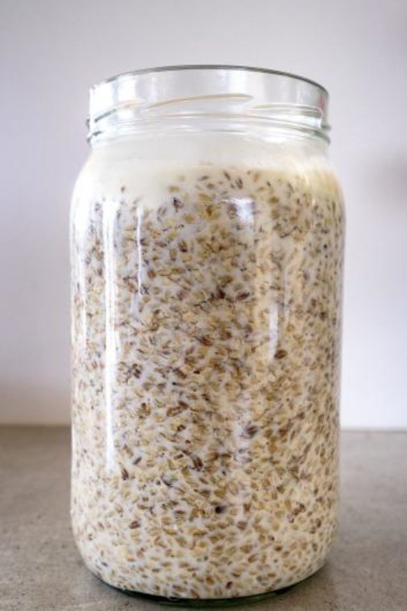 Joost Bakker's fermented rice.