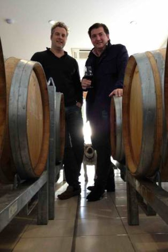 Matthew Jukes and Nick Spencer, of Eden Road wines - they have "imperfections, which makes them more beautiful".