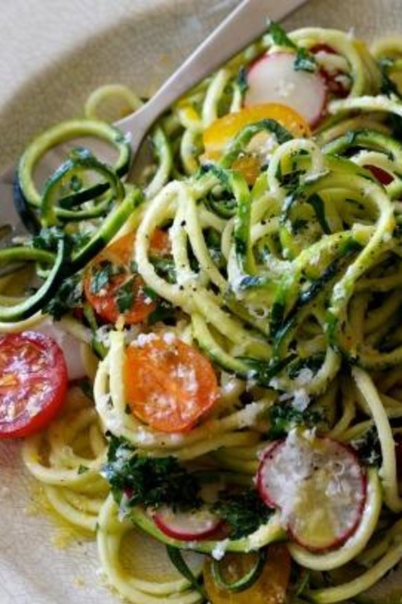 Swap it ... pasta for zucchini 'spaghetti'.