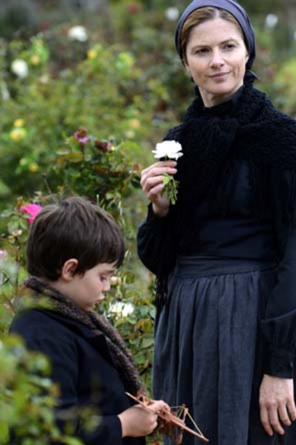 Julia Zamiro with Marius Rodari in <em>An Accidental Soldier</em>