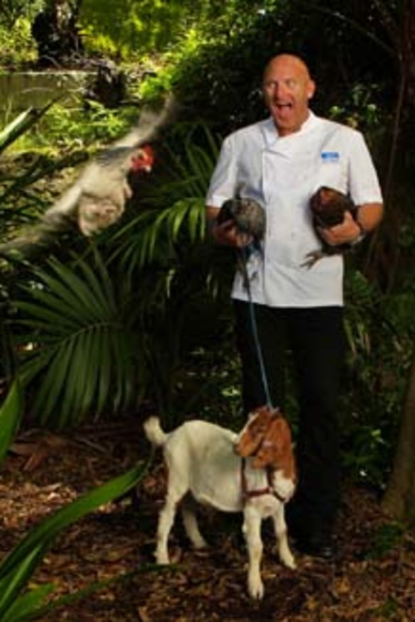 Nature's bounty &#8230; Matt Moran and friends. Moran will lead a team of chefs to prepare food at the TEDxSydney event.
