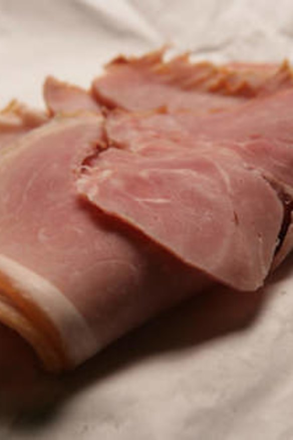 Chunks of leftover ham can be frozen.