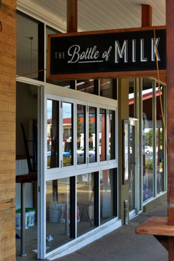 The Bottle of Milk restaurant in Torquay.