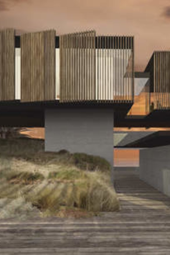 Designs by architect Robert Simeoni.