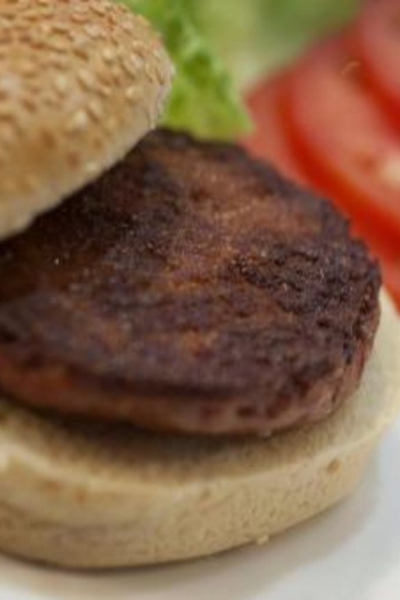 The world's first laboratory-grown beef burger was produced in 2013.