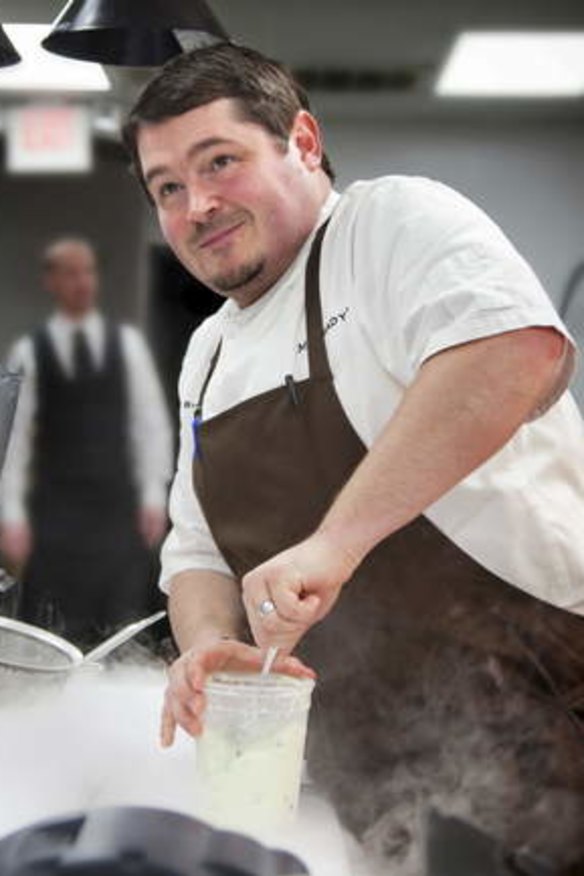 South Carolina-based chef Sean Brock had no trouble bringing 20kg of ingredients through Australian Customs.