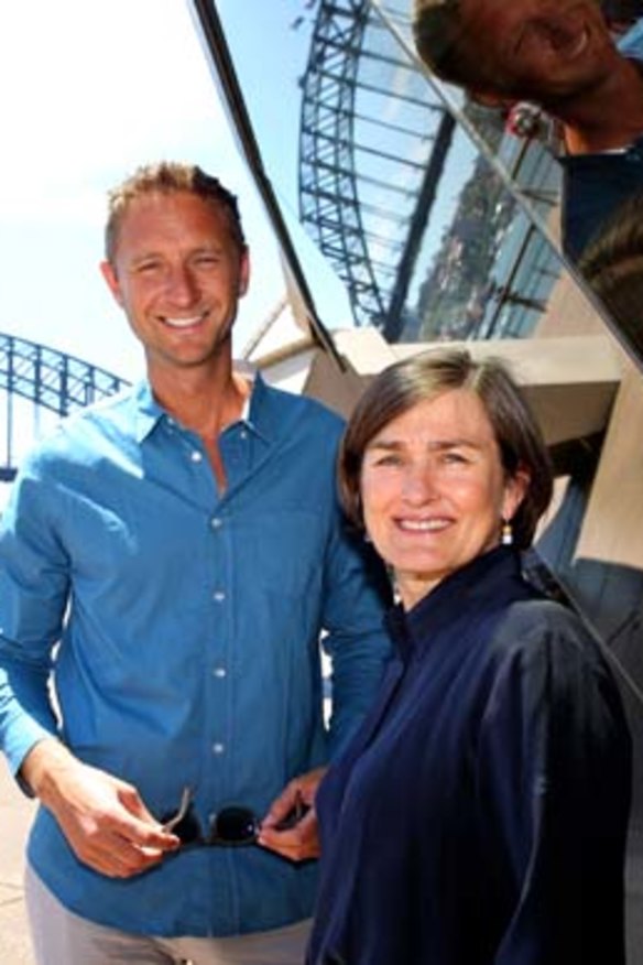 Rumours: Justin Hemmes, with Opera House chief executive Louise Herron, is said to be scouting options.