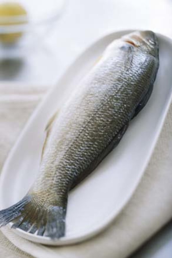 A centrepiece: Serving a whole fish can add a sense of occasion.