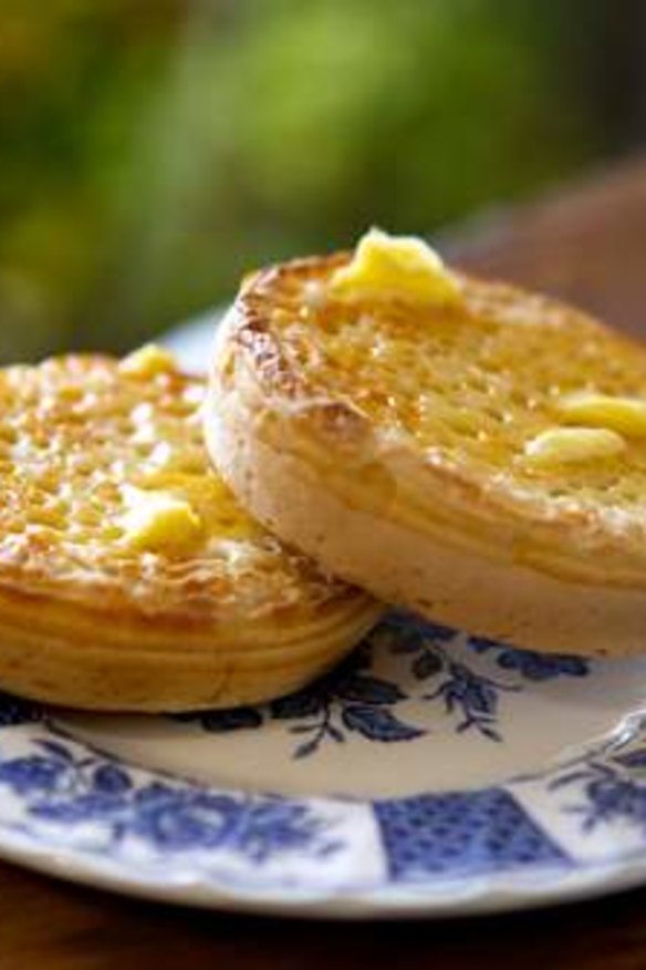 Dr. Marty's crumpets.