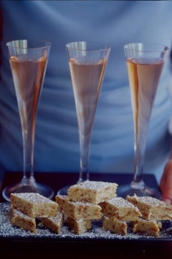 Eat, drink: Moscato and dried fig fudge.
