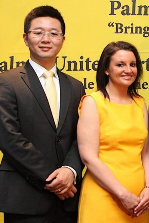 Jacqui Lambie: Clive Palmer "said the same thing to me about Dio" [Wang] not being bright.