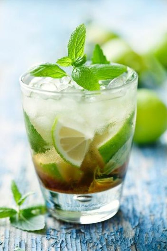 Too much muddling ... The popular mojito.