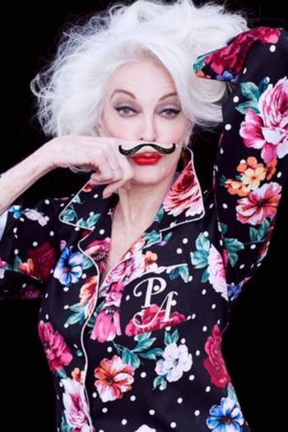 The model age to flaunt PJs