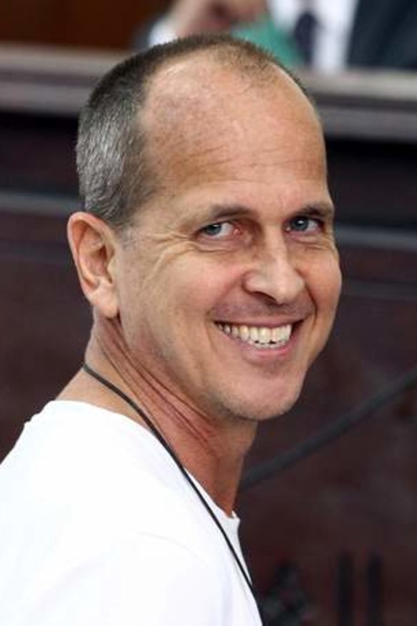 Detained: Australian journalist Peter Greste, who was working for Al Jazeera when he was arrested in Cairo by Egyptian authorities last December.