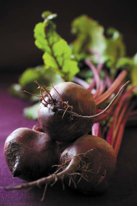 Glove-up: Try preparing beetroot with hand protection.