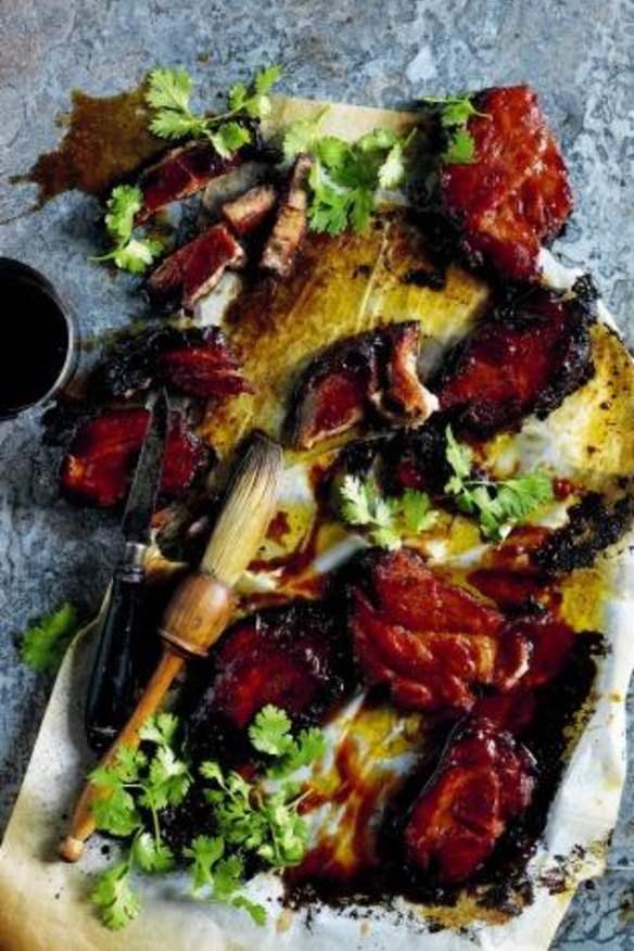 Char sui Pork, from <i>Food + Beer</i>, by Ross Dobson.