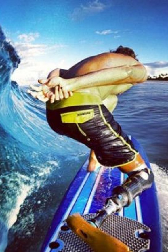 Mike Coots in action.