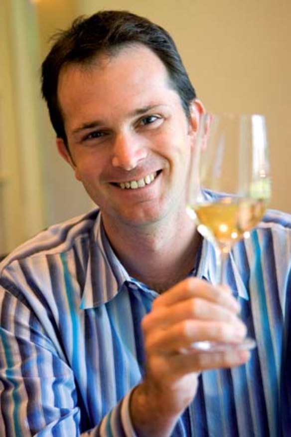 More than a cliche ... Chief wine maker Michael Ivicevich from Oyster Bay winery, Marlborough, New Zealand.