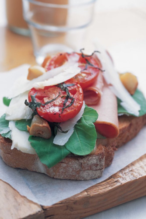 Mediterranean blt.