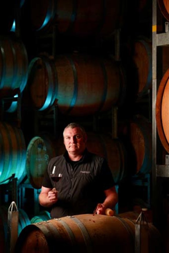 Reactions: Oakridge winemaker David Bicknell is spruiking the wonders of wild yeast fermentation.
