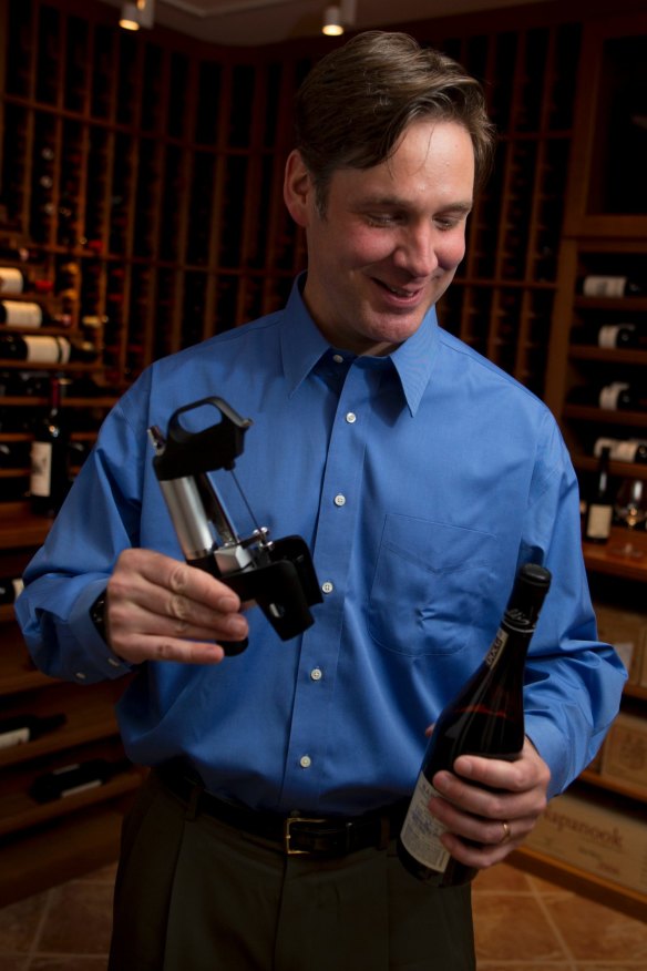 Coravin inventor Greg Lambrecht.