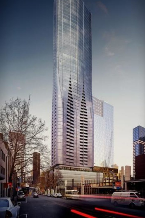 Developer: Sino Ocean Land; Development: Eq Tower, Melbourne; 63 levels, 633 units.