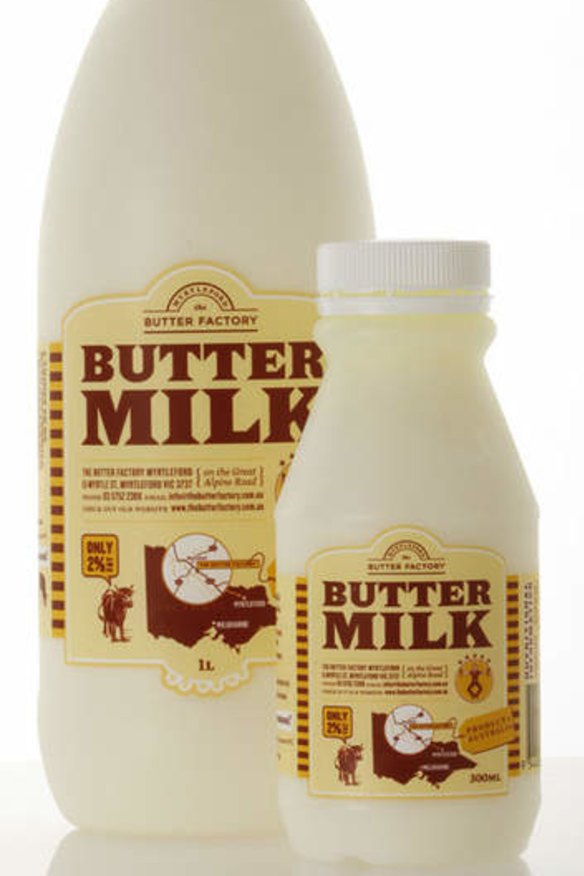 The Myrtleford Butter Factory buttermilk.