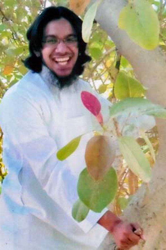 Shayden Jamil Thorne was put in prison on terrorism charges in Saudi Arabia.