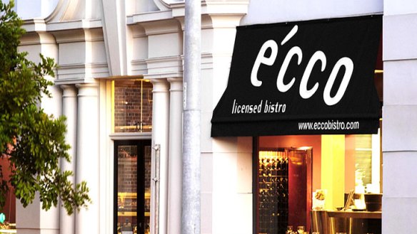 Ecco brisbane outlet menu