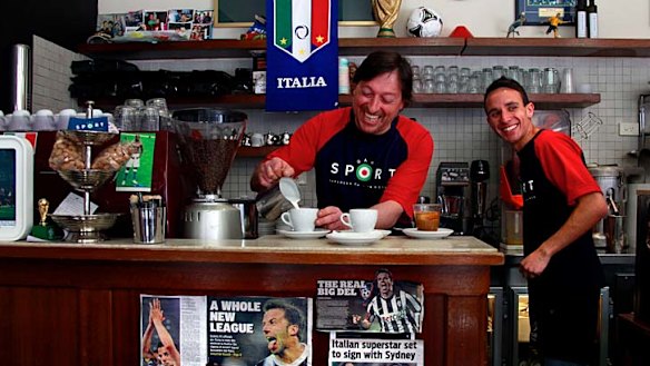 Coffee cups runneth over as Del Piero's new fans await $4m superstar