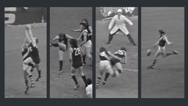 Highlights from the historic 1972 VFL Grand Final when Carlton defeated Richmond in the highest scoring grand final of all time.