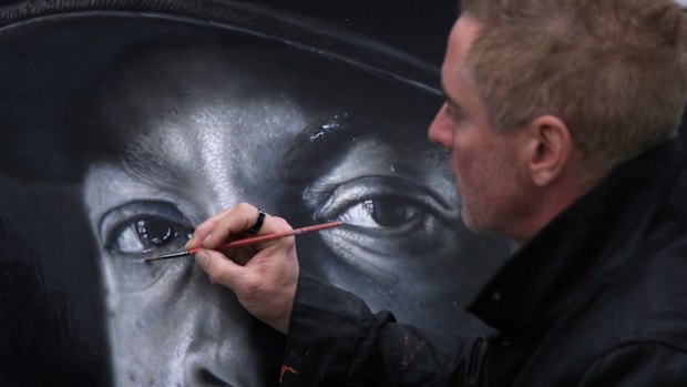 Portrait painter Vincent Fantauzzo has received plaudits - and brickbats - for his dramatic and popular photorealistic renderings of famous friends - everyone from Julia Gillard and Ice Cube to Hugh Jackman and Oscar Piastri - but the profoundly dyslexic award-winning artist has a much simpler (and bigger) mission in mind: “I want to Jamie Oliver the art world.”