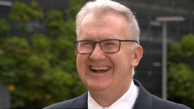 Burke was speaking about a neo-Nazi whose Australian visa was revoked.