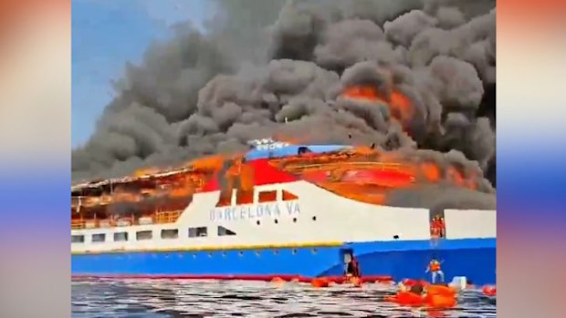 Search crews said three people died and more than 560 were rescued.