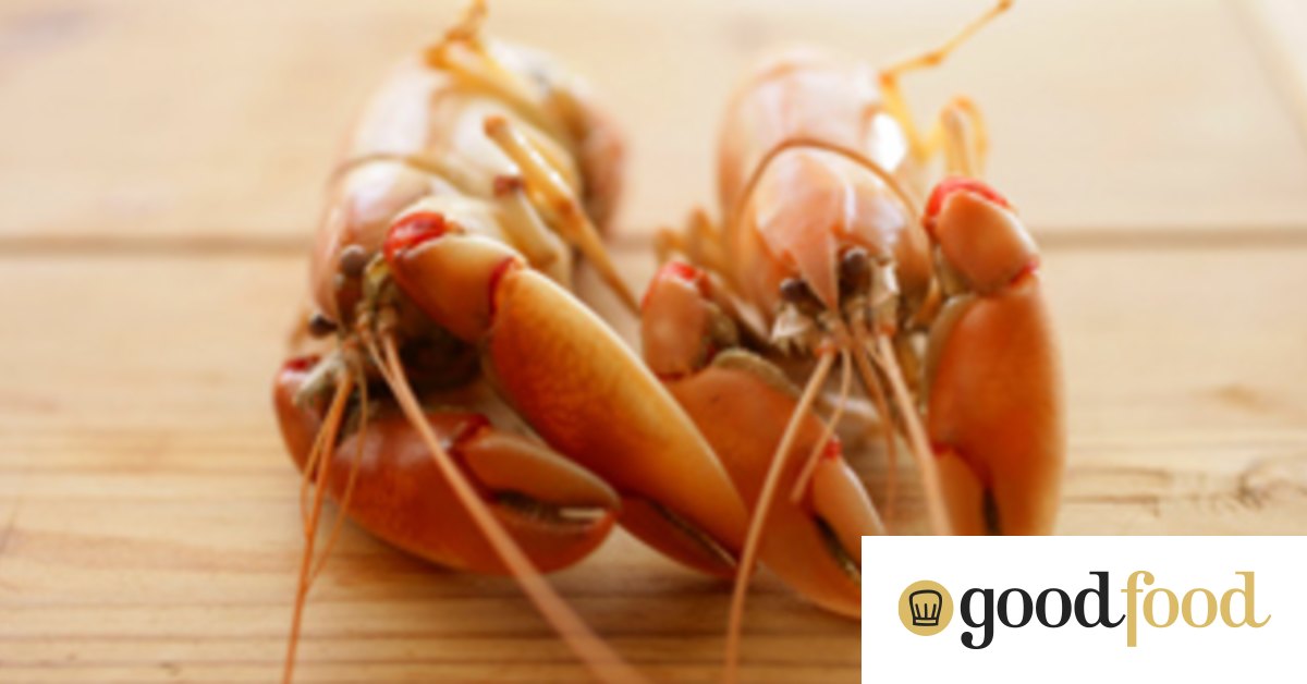 Maccheroncini with yabbies, sesame butter and parmesan