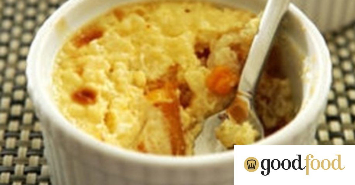 Rice and papaya pudding