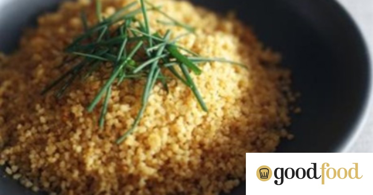 Couscous, date and orange salad