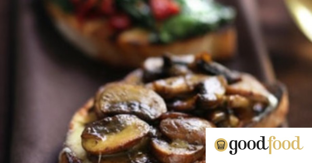 Bruschetta Pancetta and sage