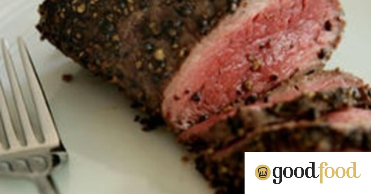 Panfried beef fillet with braised oyster mushrooms