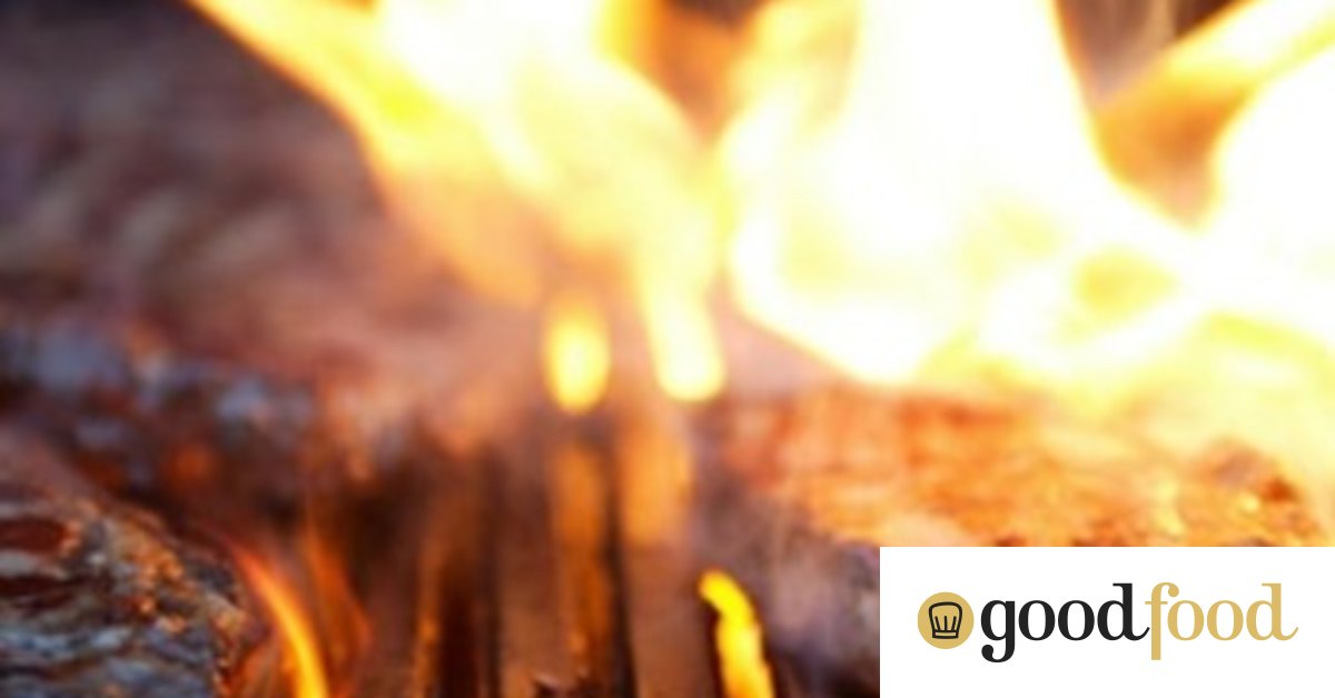 Barbecued kidneys with fresh herbs and balsamic vinegar