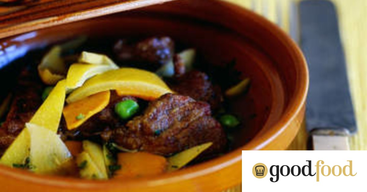 Lamb tagine with preserved lemon