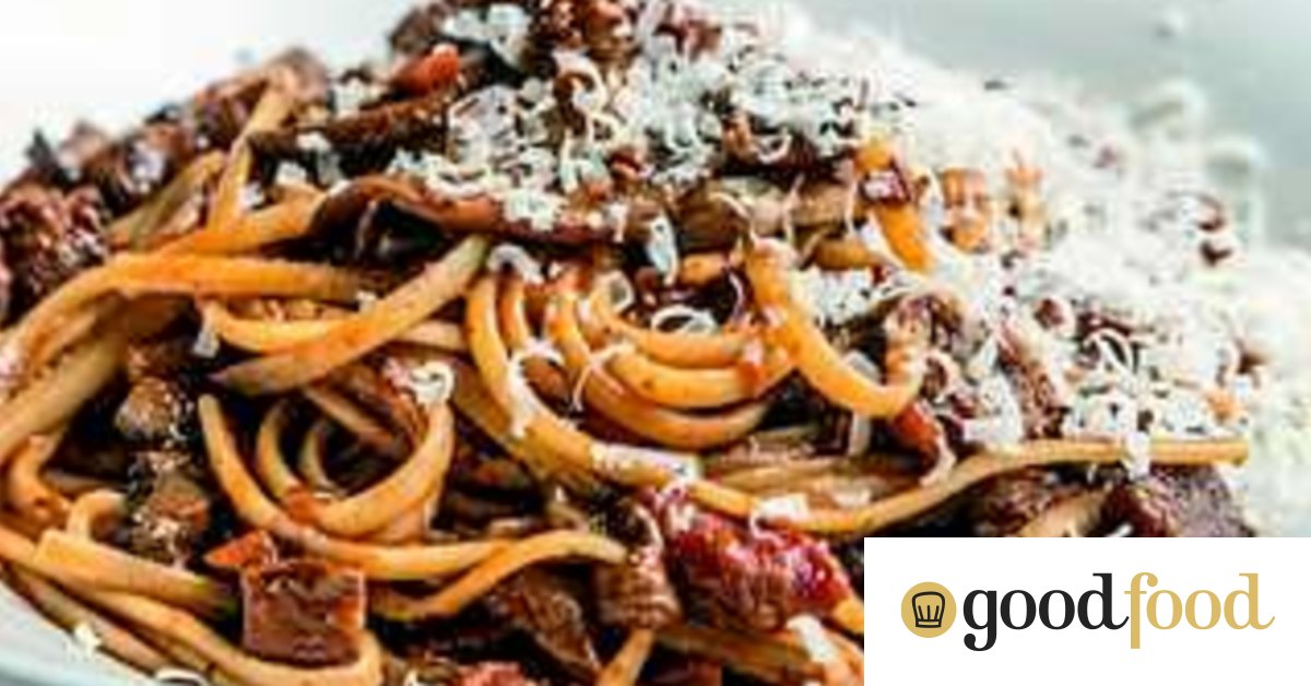 Karen Martini's bolognaisestyle mushroom ragu