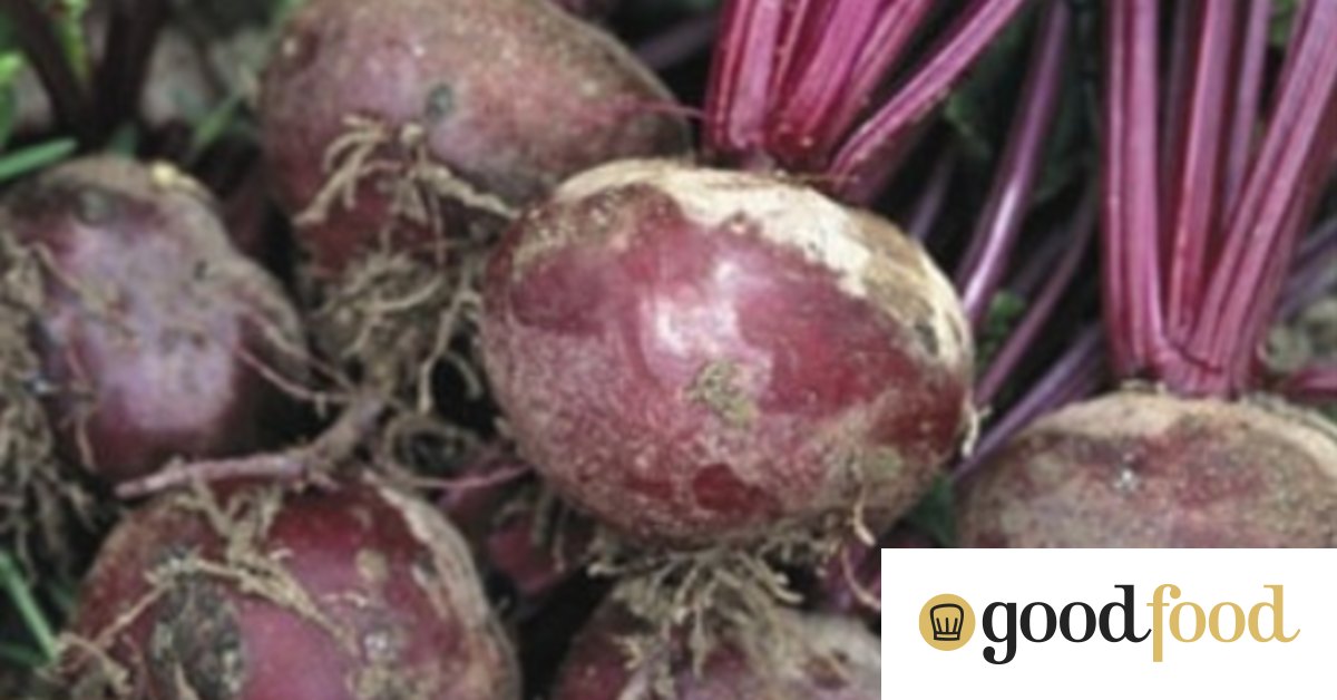 Beetroot, orange, kumara and pecan salad