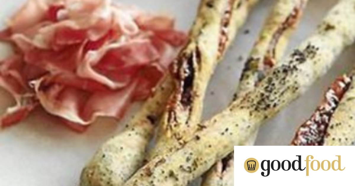 Marnie's fruit and poppy seed grissini