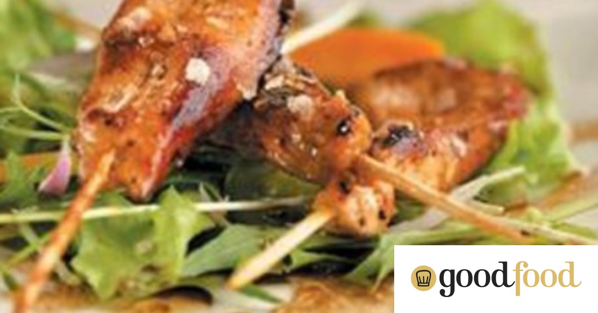 Chicken skewers with cumin Meat and poultry marinade