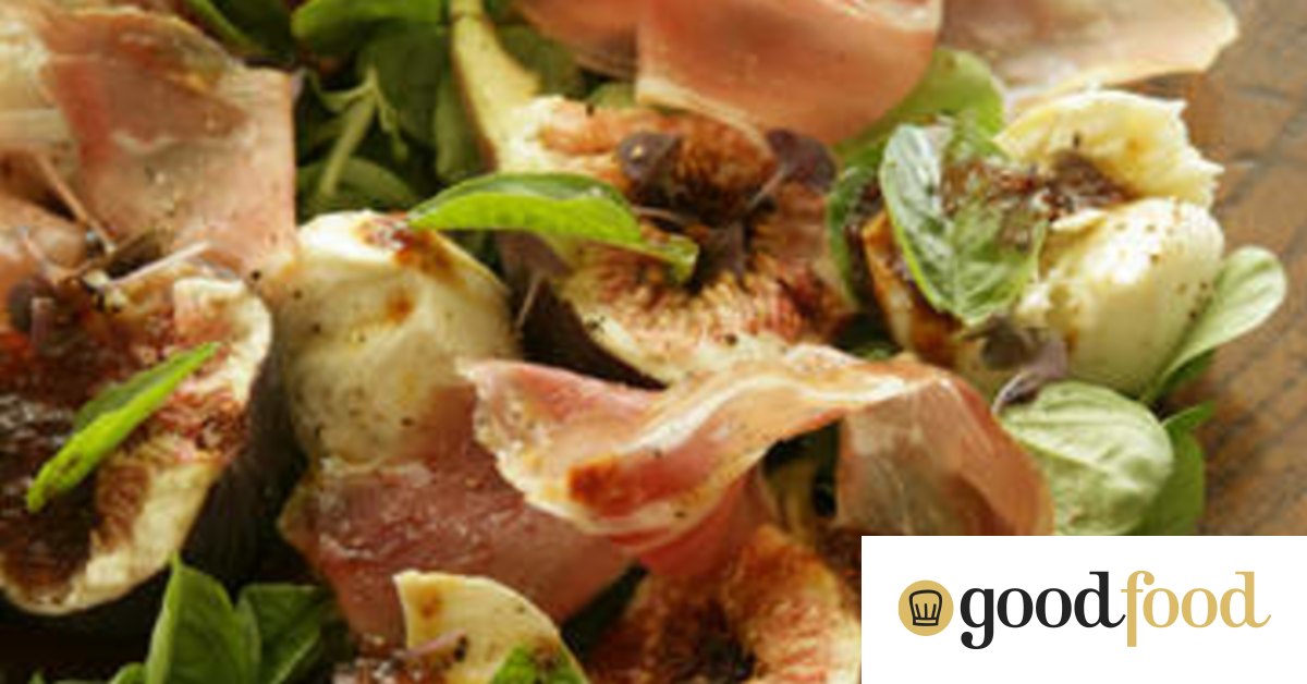 Figs, prosciutto, buffalo mozzarella and vino cotto