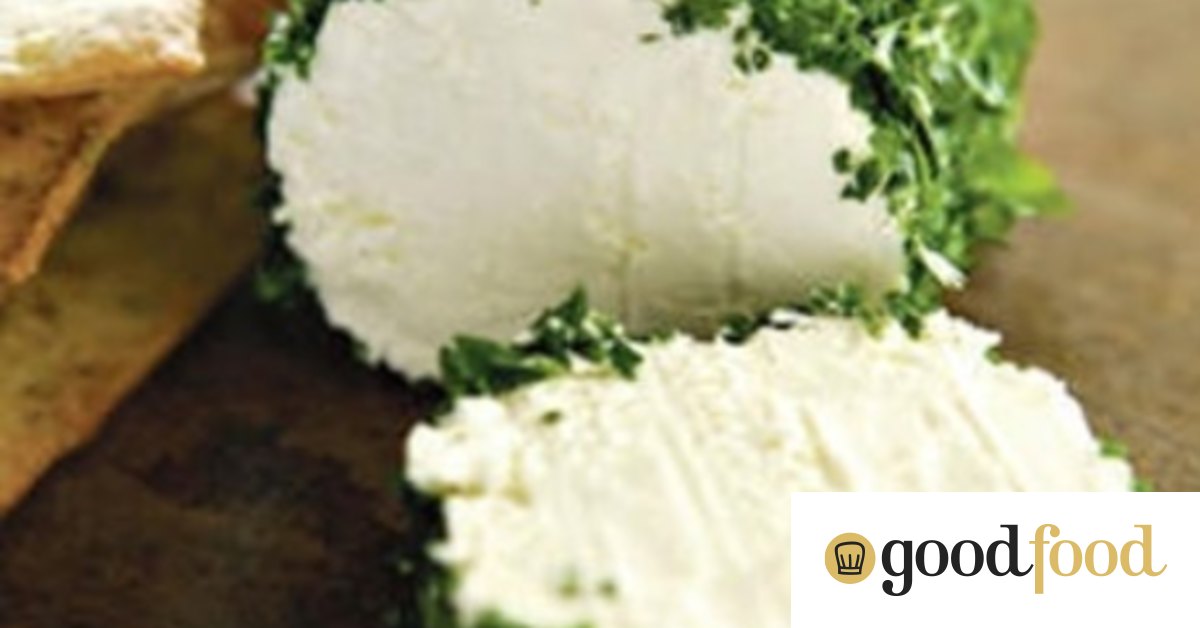 Herbed cheese and lavosh crackers