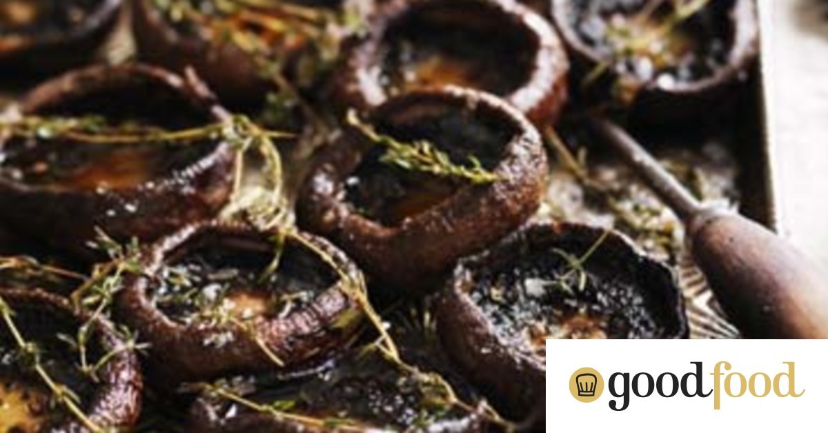Thyme roasted mushrooms