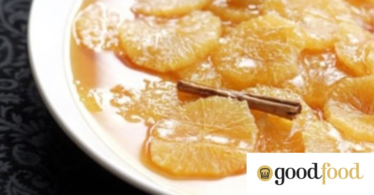 Caramelised oranges